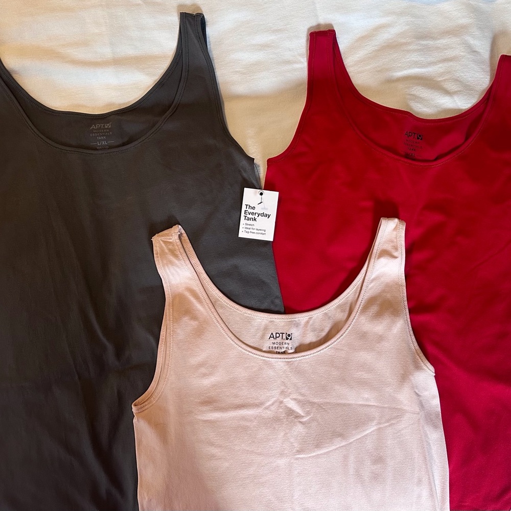 Apt 9 Layering Tanks (Lot of 3)